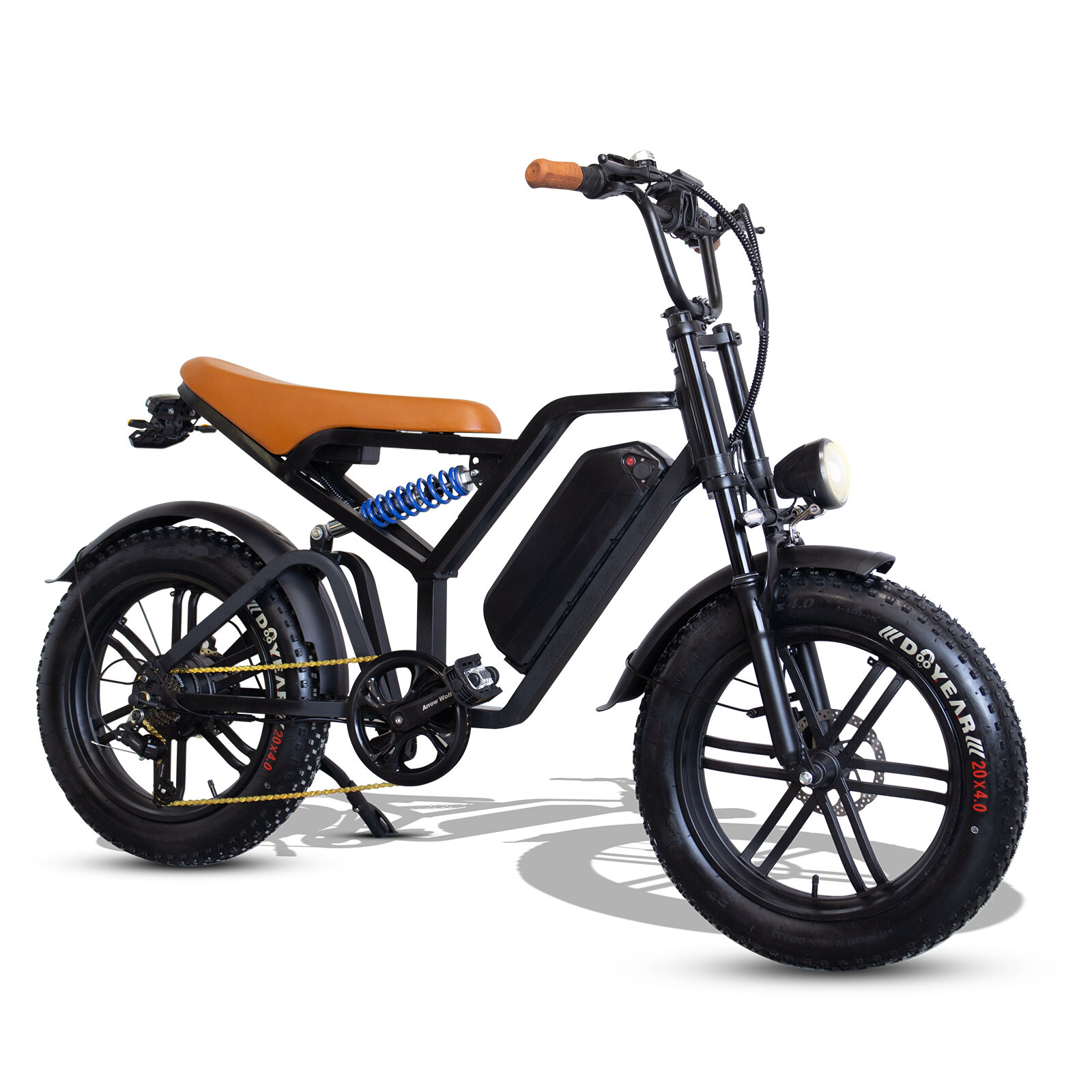 [USA DIRECT] E11 48V 20AH 1000W 20*4 Inch Electric Bicycle 60KM Mileage Range Max Load 150KG COD