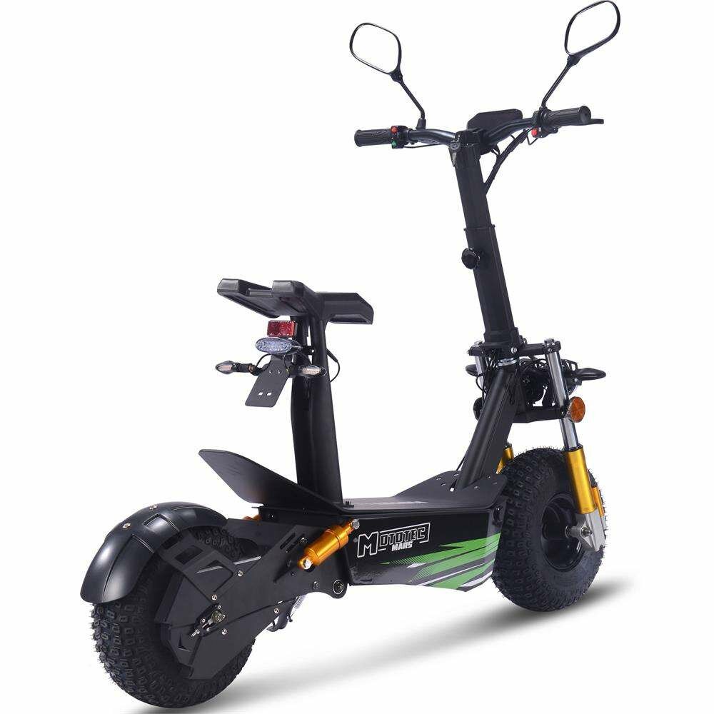 [USA Direct] MototecMars-E35 Electric Scooter 60V 30Ah Batetry 3500W Motor 40-45KM Mileage Range 150KG Max Load E-Scooter COD