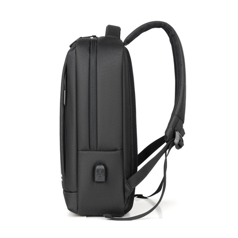 OUMANTU 13L School Backpack USB Charging Waterproof Men Shoulder Bag 14inch Laptop Bag for Camping Travel COD