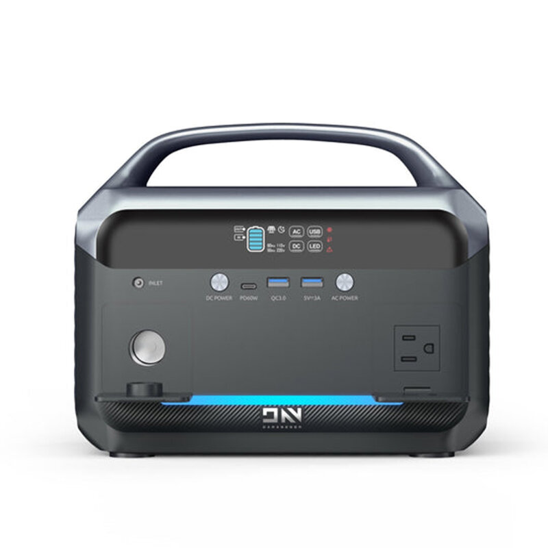 [US Direct] DaranEner NEO300 300W LiFePO4 Portable Power Station 268.8Wh Solar Generator with USB-C PD60W 110V Pure Sine Wave AC Outlet 600W Peak Outdoor Quiet Generators for CPAP Home Use Camping Out