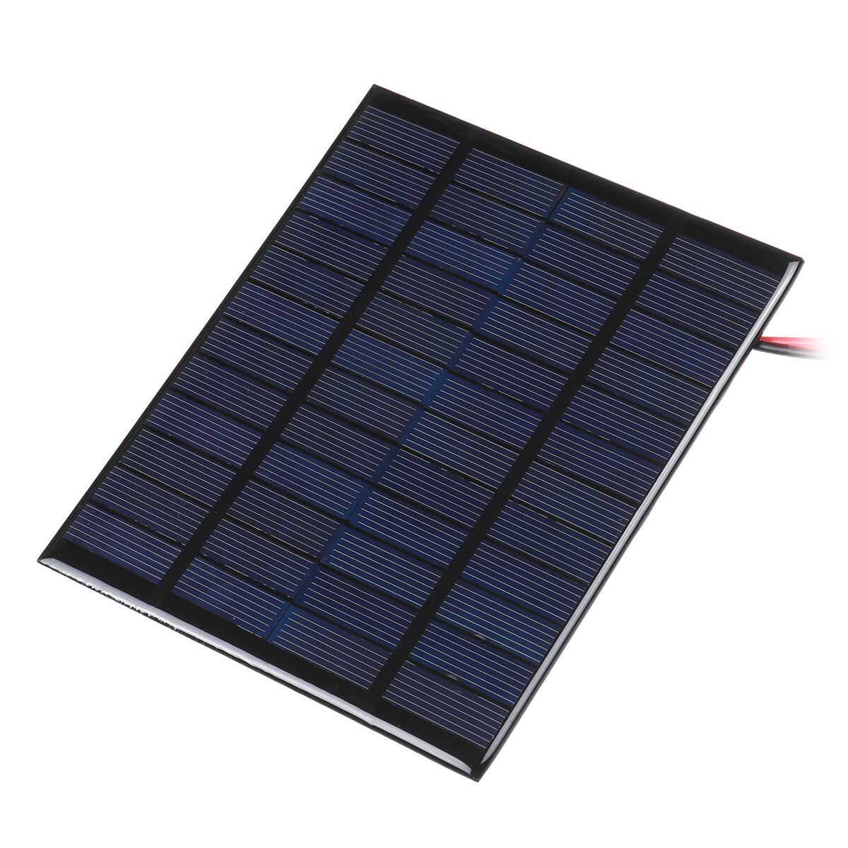 10W Solar Panel with Clips Polycrystalline Silicon Solar Cell IP65 Portable Waterproof Outdoor Camping Travel COD