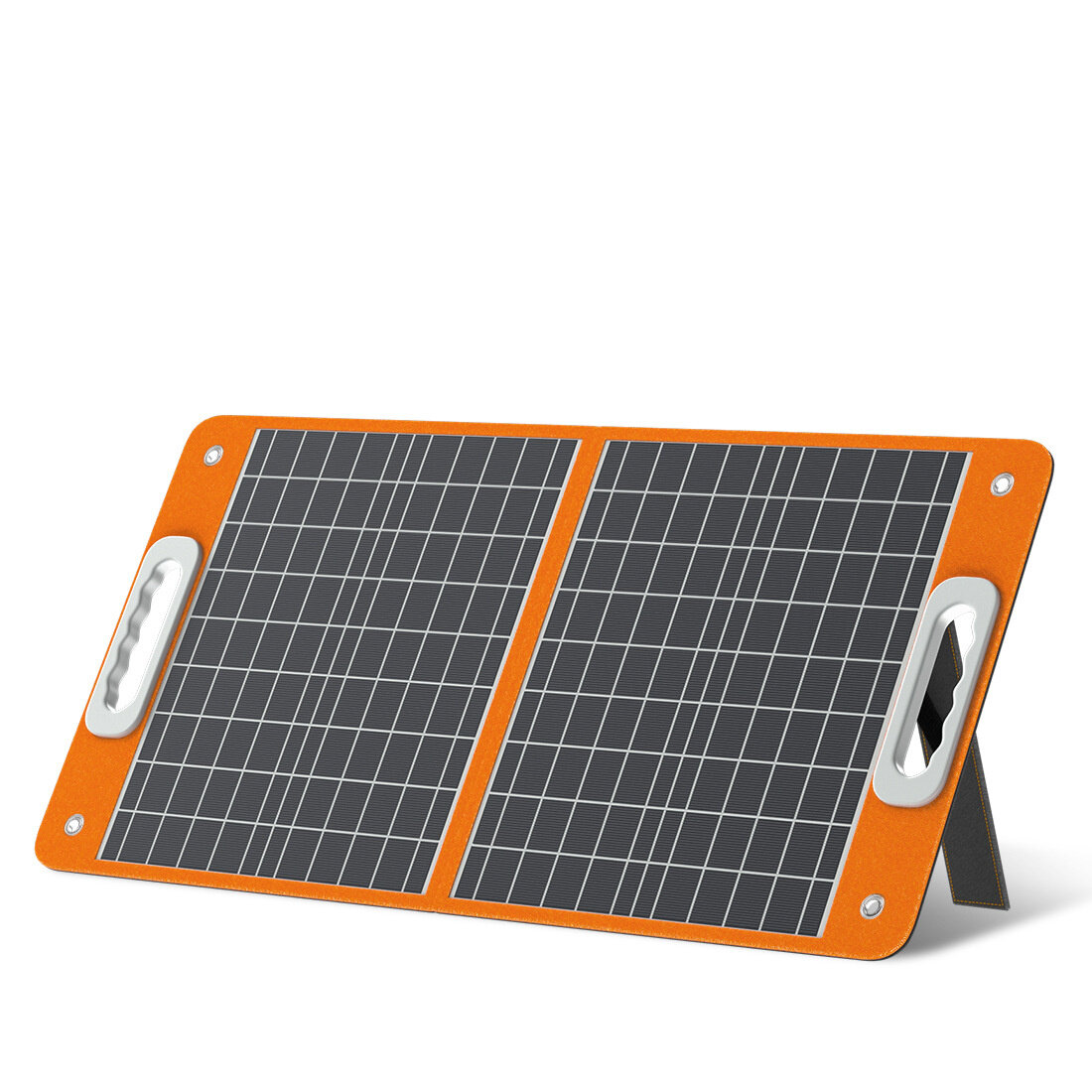 [US Direct] FlashFish 18V 60W Foldable Solar Panel Portable Solar Charger with DC Output USB-C QC3.0 for Phones Tablets Camping Van RV Trip COD