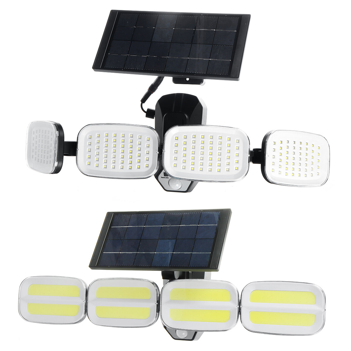 1200mAh Solar Wall Light Intelligent Human Sensor Light Super Bright Waterproof Outdoor Garden Camping Patio Lighting COD