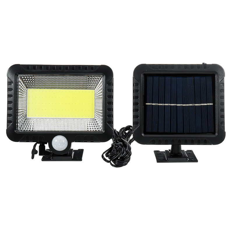 COB 100LED Light 30W 600Lumen IP65 Solar Lamp Outdoor Park Yard Garden Light Camping Light Work Light COD