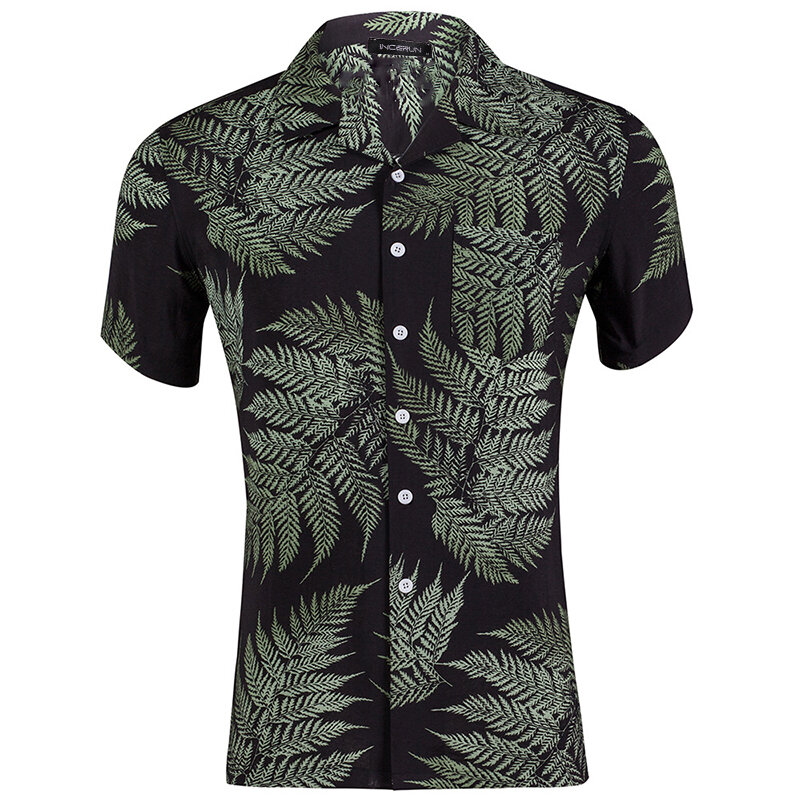 Mens Beach Shirts Hawaiian Holiday Short Sleeve Breathable Baggy Fancy Outdoor Camping Hiking Beach