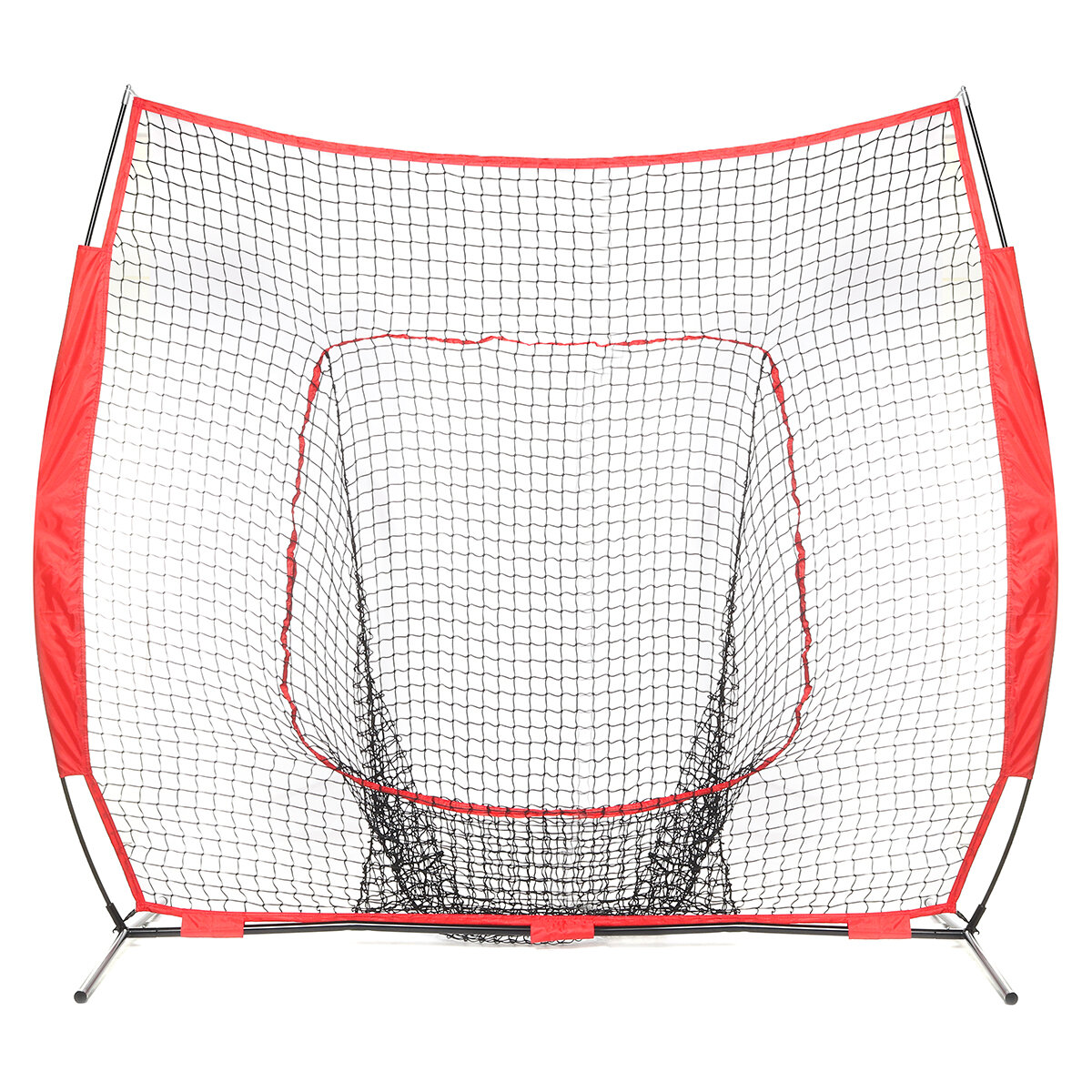 Folding Baseball Net Baseball Practice Cage Portable Sport Hitting Net Outdoor Garden with Storage Bag COD