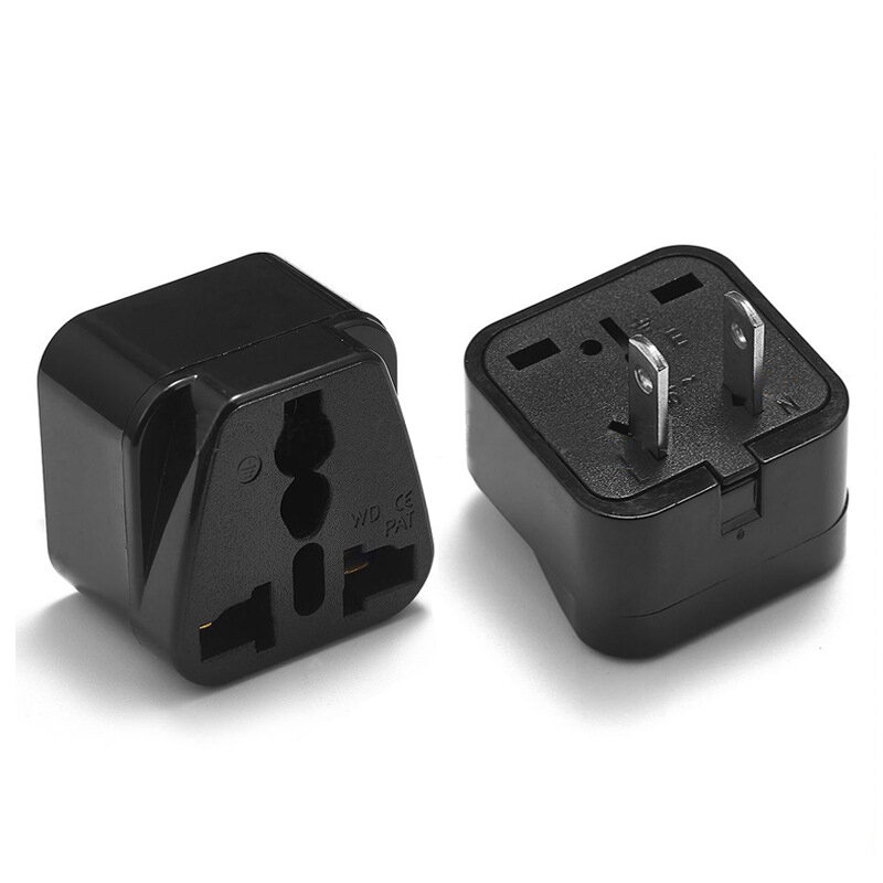 IPRee® Universal US/EU Plug Adapter American European Power Plug Adapter AU EU to US UK USA Adapter Plug Travel Plug Converter COD