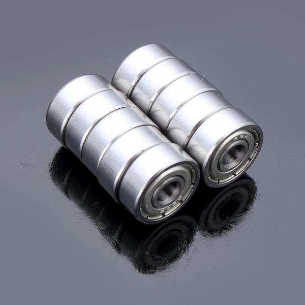 10pcs 4x13x5mm Steel Sealed Shielded Deep Groove Ball Bearing 624zz COD