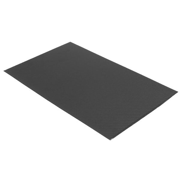 420x250x0.4mm Carbon Fiber Plate Black 3K Twill Matte Panel Sheet Board COD