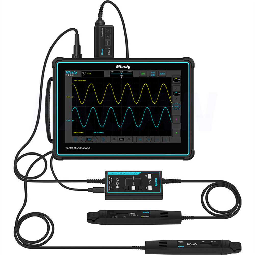 Micsig CP503B Oscilloscope high Frequency Current Probe Automotive Tester BNC High Frequency AC/DC Current Probe 50MHz COD