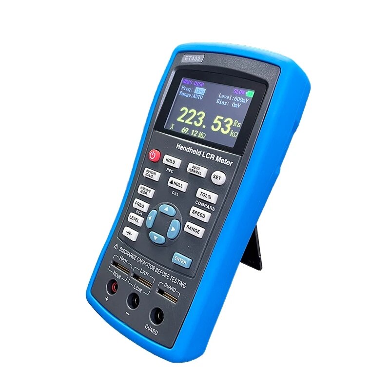 East Tester ET430/ET430B/ET431/ET432/ET433 Handheld inductance Meter capacitance Meter to Measure Components Digit Display inductance Meter COD