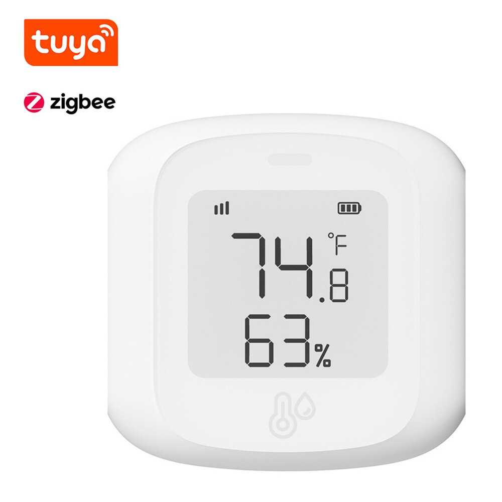 Tuya WiFi Temperature Humidity Tester Digital Display Mobilephone APP Remotely Control Intelligent Linkage Hygrothermograph Smarthome Device COD