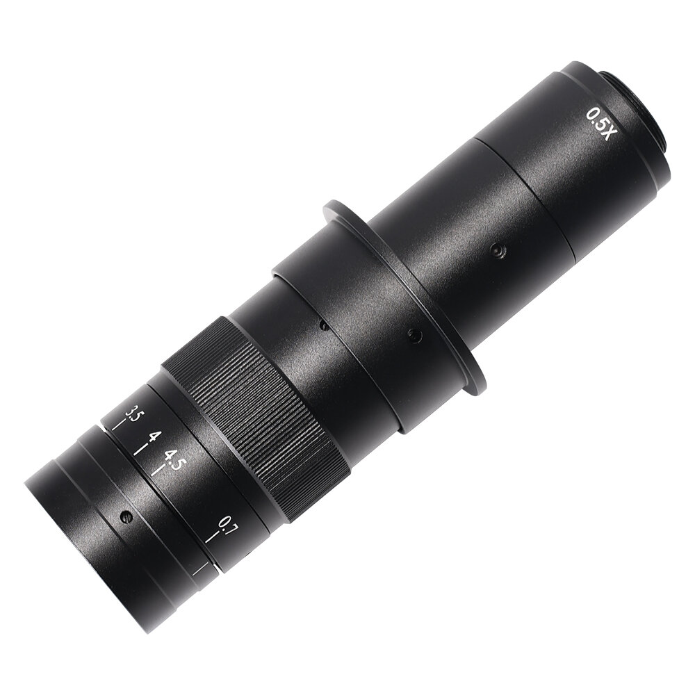 130X 180X 300X Industrial Adjustable Monocular Zoom CS C mount Lens HDMI-compatible Video Microscope Camera COD