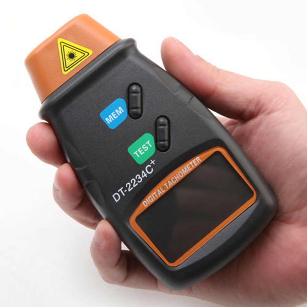 DT-2234C+ Digital Laser RPM Tachometer Non Contact Measurement Tool COD