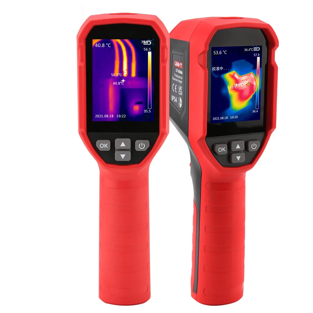 UNI-T UTi690A 120*90 Infrared Thermal Imager -20~400℃ PC Software Analysis Industrial Thermal Imaging Camera Handheld USB Infrared Thermometer COD