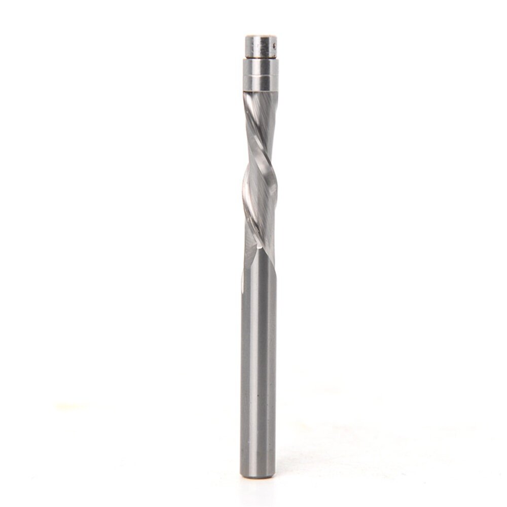 6mm 1/4 Inch Shank Milling Cutter Solid Carbide-Tipped Cutter End Mill CNC Router Bit Woodworking Tool COD