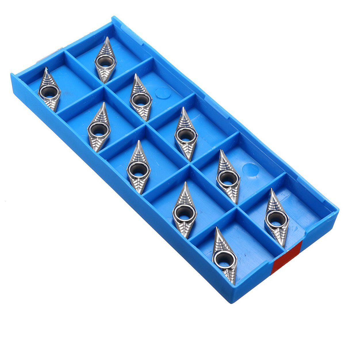 10PCS VCGT160404-AK Blades Insert Lathe Tool for Carbide CNC Inserts for Copper and Aluminum Enhance Your Craftsmanship COD