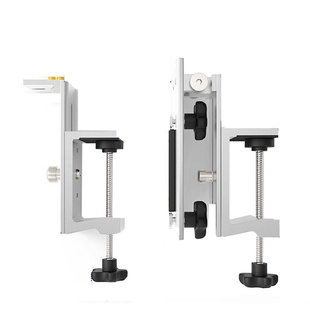 Adjustable Rail Lift Clamps Unique Sliding Tenon Design Height Adjustable Ideal for Various Table Heights and Rails Ensures Sturdy COD