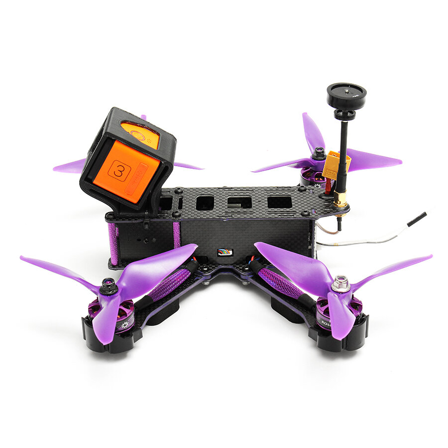 Eachine Wizard X220S FPV Racer RC Drone Omnibus F4 5.8G 40CH 30A Dshot600 2206 2300KV 800TVL CCD ARF COD