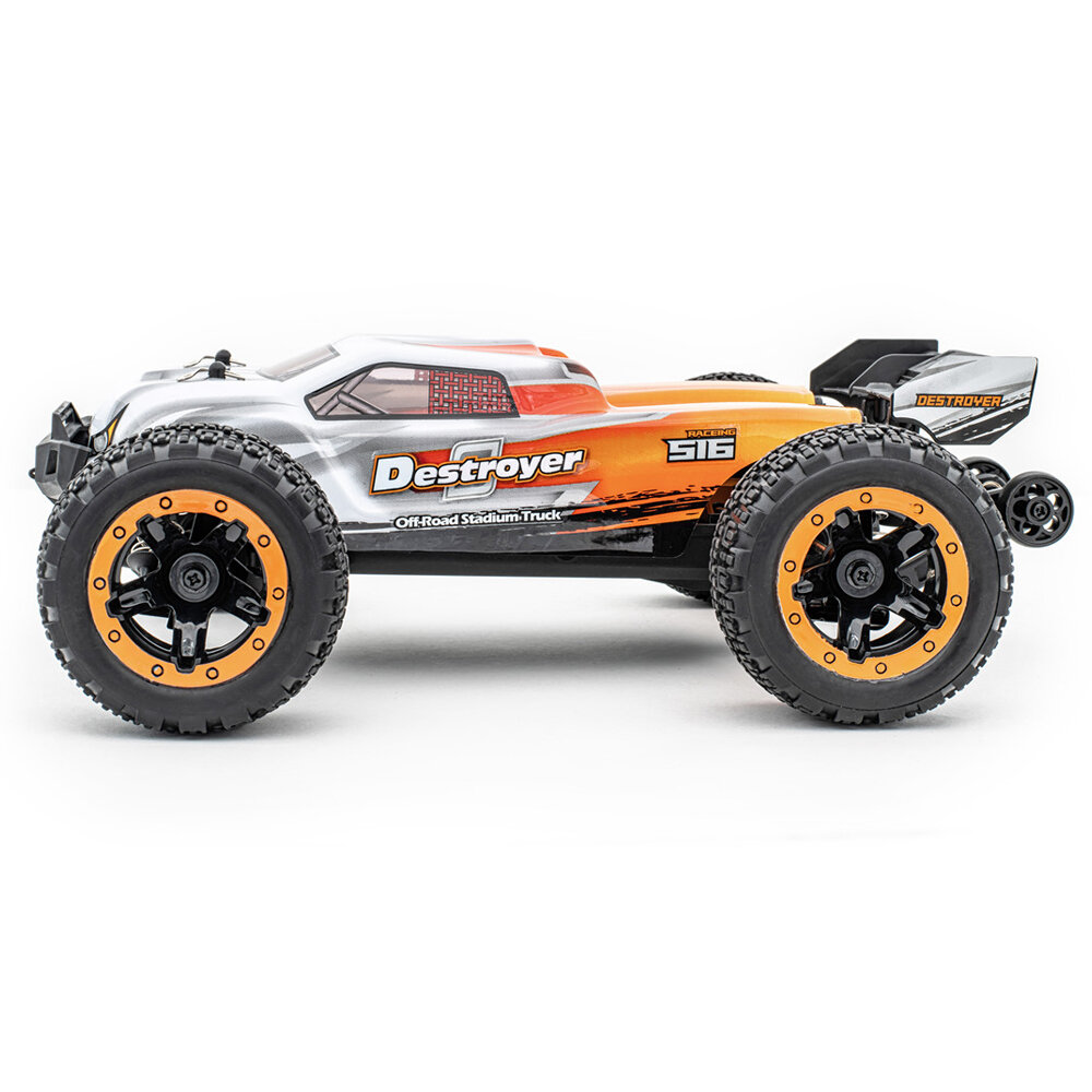 HBX 2.4G 2CH 1/16 16890 Brushless RC Car High Speed 45KM/H Big Foot Vehicle Models Truck COD